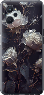 Чохол на Realme 9i Розы 2 5550u-2705 (Чорний)