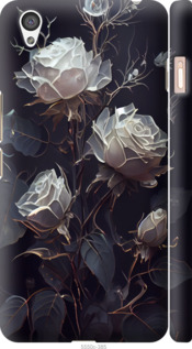Чохол на OnePlus X Рози 2 5550c-385 (Чорний)