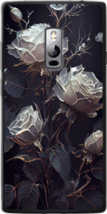 Чехол на OnePlus 2 Розы 2 5550u-386 (Черный)