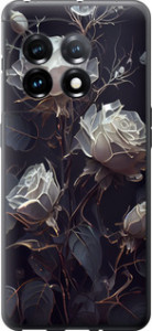 Чехол на OnePlus 11 Розы 2 5550u-2940 (Черный)