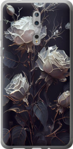 Чехол на Nokia 8 Розы 2 5550u-1115 (Черный)