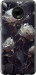 Чехол на Motorola Moto G7 Розы 2 5550u-1614 (Черный)
