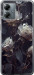Чехол на Motorola Moto G14 Розы 2 5550u-3197 (Черный)