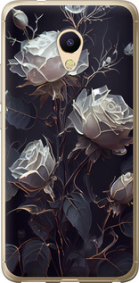 Чехол на Meizu M5s Розы 2 5550u-776 (Черный)