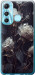 Чехол на Infinix Hot 11 Розы 2 5550u-2762 (Черный)