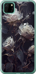 Чехол на Huawei Y5p Розы 2 5550u-1936 (Черный)
