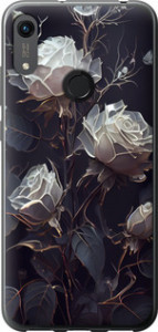 Чохол на Huawei Honor 8A Рози 2 5550t-1635 (Black)