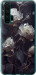Чехол на Huawei Honor 20 Pro Розы 2 5550u-1702 (Черный)