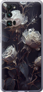 Чохол на Huawei Honor 30 Pro Розы 2 5550u-1920 (Чорний)