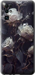 Чехол на Huawei Honor 30 Розы 2 5550u-1921 (Черный)