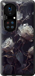 Чохол на Huawei P50 Рози 2 5550u-2292 (Black)