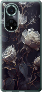 Чохол на Huawei Nova 9 Pro Рози 2 5550u-2503 (Чорний)