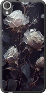Чехол на HTC Desire 820 Розы 2 5550u-133 (Черный)