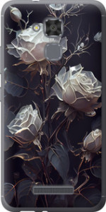Чехол на Asus Zenfone 3 Max ZC520TL Розы 2 5550u-442 (Черный)