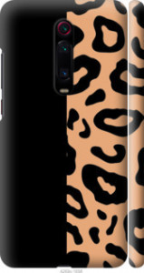 Чехол на Xiaomi Redmi K20 Pro Пятна леопарда 4269m-1816 (Оранжевый)