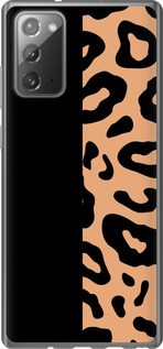 Чохол для Samsung Galaxy Note 20 Плями леопарда 4269u-2036 (Оранжевий)