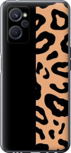 Чохол на Realme 9i Пятна леопарда 4269u-2705 (Оранжевий)