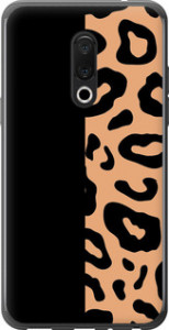 Чохол на Meizu 15 Plus Пятна леопарда 4269u-1473 (Оранжевий)