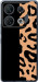 Чехол на Infinix GT 10 pro Пятна леопарда 4269u-3172 (Оранжевый)