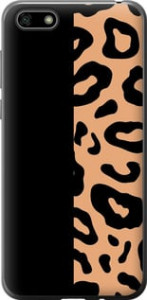 Чохол на Huawei Y5 2018 Пятна леопарда 4269u-1500 (Оранжевий)