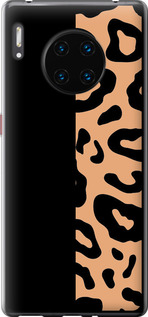 Чохол на Huawei Mate 30 Pro Плями леопарда 4269u-1796 (Помаранчевий)