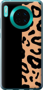 Чохол на Huawei Mate 30 Пятна леопарда 4269u-1773 (Оранжевий)