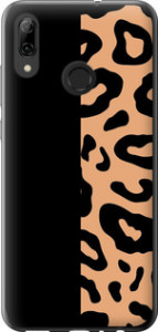 Чохол на Huawei P Smart 2019 Пятна леопарда 4269t-1634 (Оранжевий)