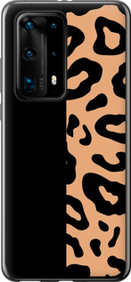 Чохол на Huawei P40 Pro Plus Плями леопарда 4269u-1917 (Оранжевий)