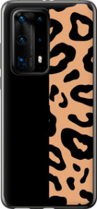 Чохол на Huawei P40 Pro Plus Плями леопарда 4269u-1917 (Оранжевий)