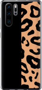 Чохол для Huawei P30 Pro Пятна леопарда 4269t-1621 (Оранжевий)