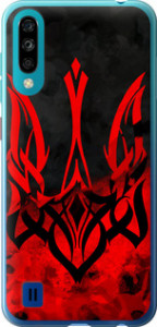 Чохол на ZTE Blade A7 2020 Герб України v2 5312u-2108 (Червоний)