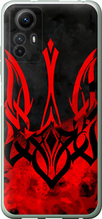 Чехол на Xiaomi Redmi Note 12S Герб Украины v2 5312u-3065 (Красный)