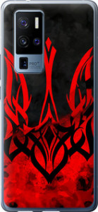 Чехол на Vivo X50 Pro Plus Герб Украины v2 5312u-2056 (Красный)