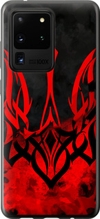 Чохол на Samsung Galaxy S20 Ultra Герб України v2 5312u-1831 (Червоний)