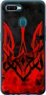 Чехол на Oppo A5S Герб Украины v2 5312u-1892 (Красный)