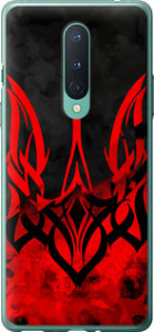 Чехол на OnePlus 8 Герб Украины v2 5312u-1902 (Красный)