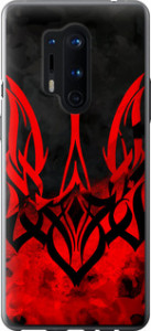 Чехол на OnePlus 8 Pro Герб Украины v2 5312u-1896 (Красный)