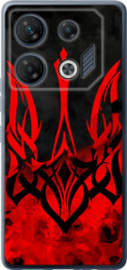 Чохол на Infinix GT 10 pro Герб України v2 5312u-3172 (Червоний)