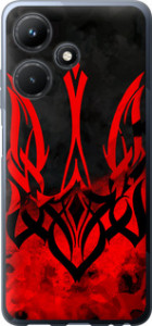Чехол на Infinix Hot 30i Герб Украины v2 5312u-3045 (Красный)
