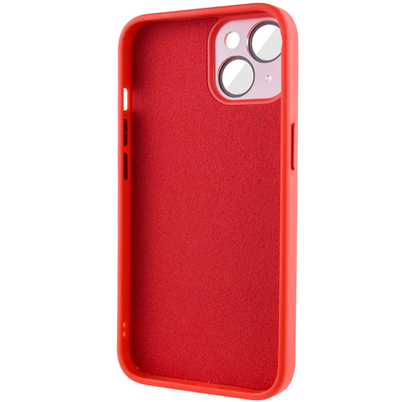 Чохол TPU+Glass Sapphire Midnight на Apple iPhone 14 (6.1") (Червоний / Red) в магазині vchehle.ua