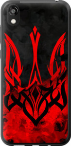 Чехол на Huawei Honor 8S Герб Украины v2 5312t-1679 (Красный)