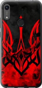 Чехол на Huawei Honor 8A Герб України v2 5312t-1635 (Червоний)