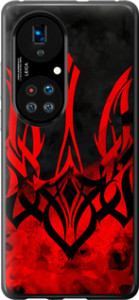 Чохол на Huawei P50 Герб України v2 5312u-2292 (Червоний)