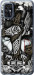 Чехол на ZTE Blade V2020 Smart Тату Викинг 4098u-2458 (Серый)