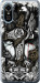 Чехол на ZTE Blade A31 Plus Тату Викинг 4098u-2637 (Серый)