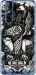 Чехол на Vivo V15 pro Тату Викинг 4098t-1763 (Серый)