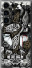 Чехол на Samsung Galaxy S23 Ultra Тату Викинг 4098u-2906 (Серый)