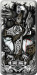 Чехол на Nokia 8 Тату Викинг 4098u-1115 (Серый)