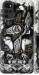 Чехол на Motorola G22 Тату Викинг 4098m-2681 (Серый)