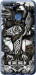Чехол на Huawei Honor 7C Тату Викинг 4098t-1411 (Серый)